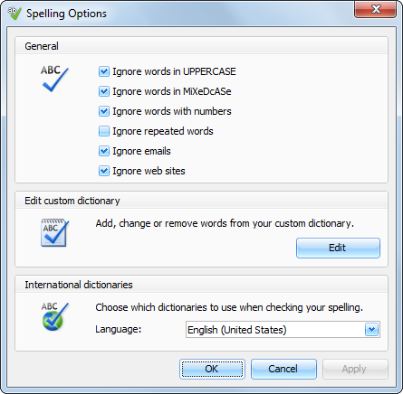 Spelling_Options